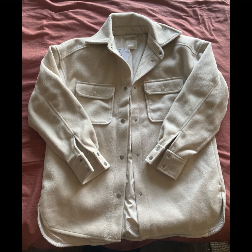 H&M Soft Shirt Jacket